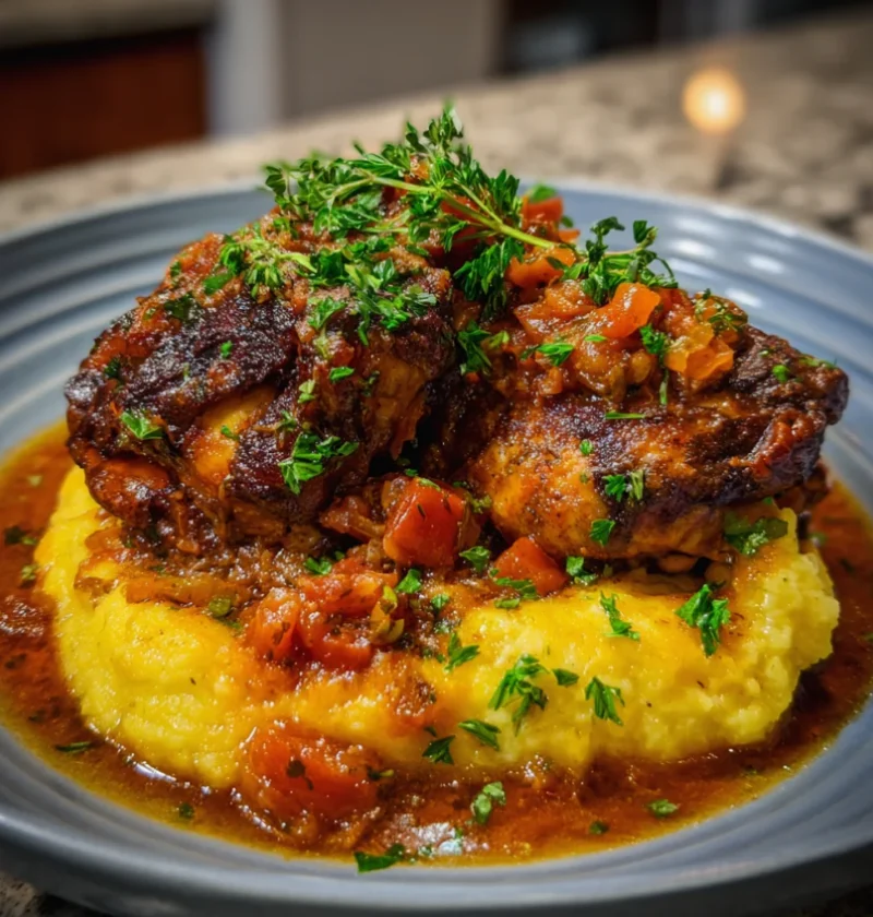 Easy Chicken Thigh Osso Bucco