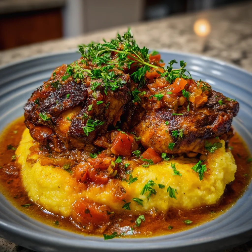 Easy Chicken Thigh Osso Bucco