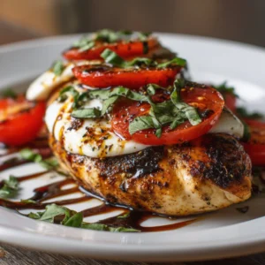 Easy Grilled Chicken Caprese : Perfect For a Quick Weeknight Dinner