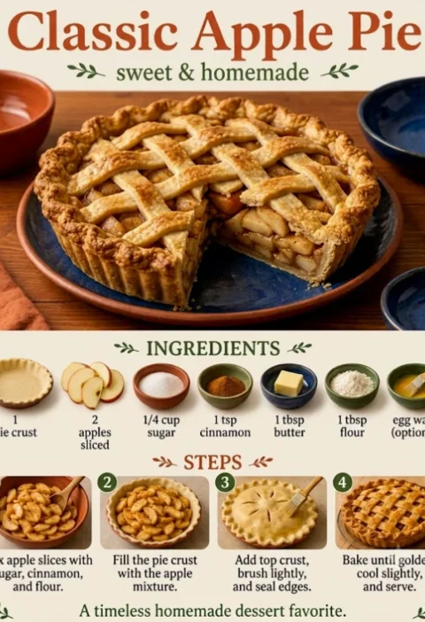 Easy Homemade Apple Pie Recipe