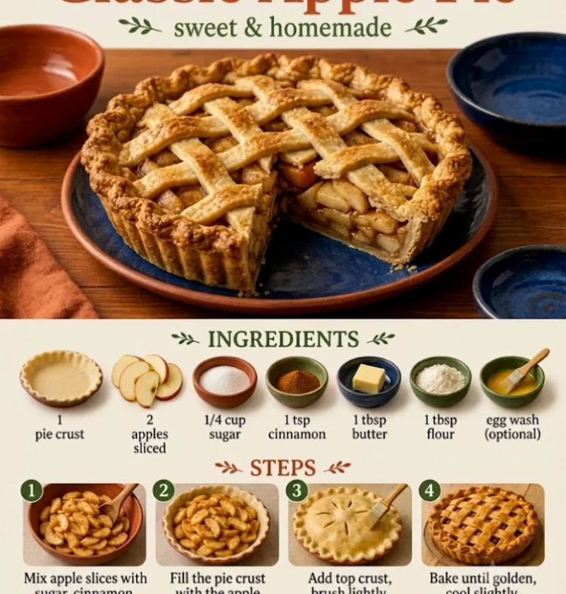 Easy Homemade Apple Pie Recipe