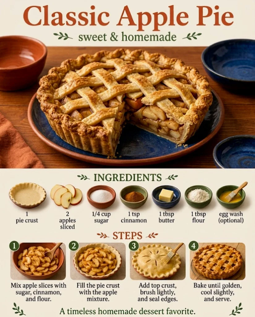 Easy Homemade Apple Pie Recipe