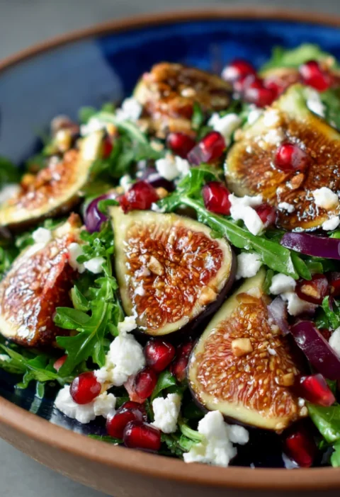 Easy Summer Fresh Fig Salad Recipe