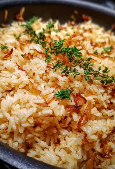 French Onion Butter Rice