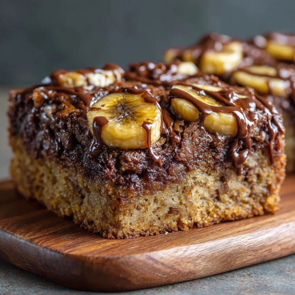 Fudgy Banana Bread Brownies