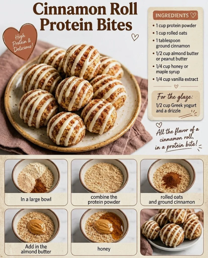 High Protein Cinnamon Roll