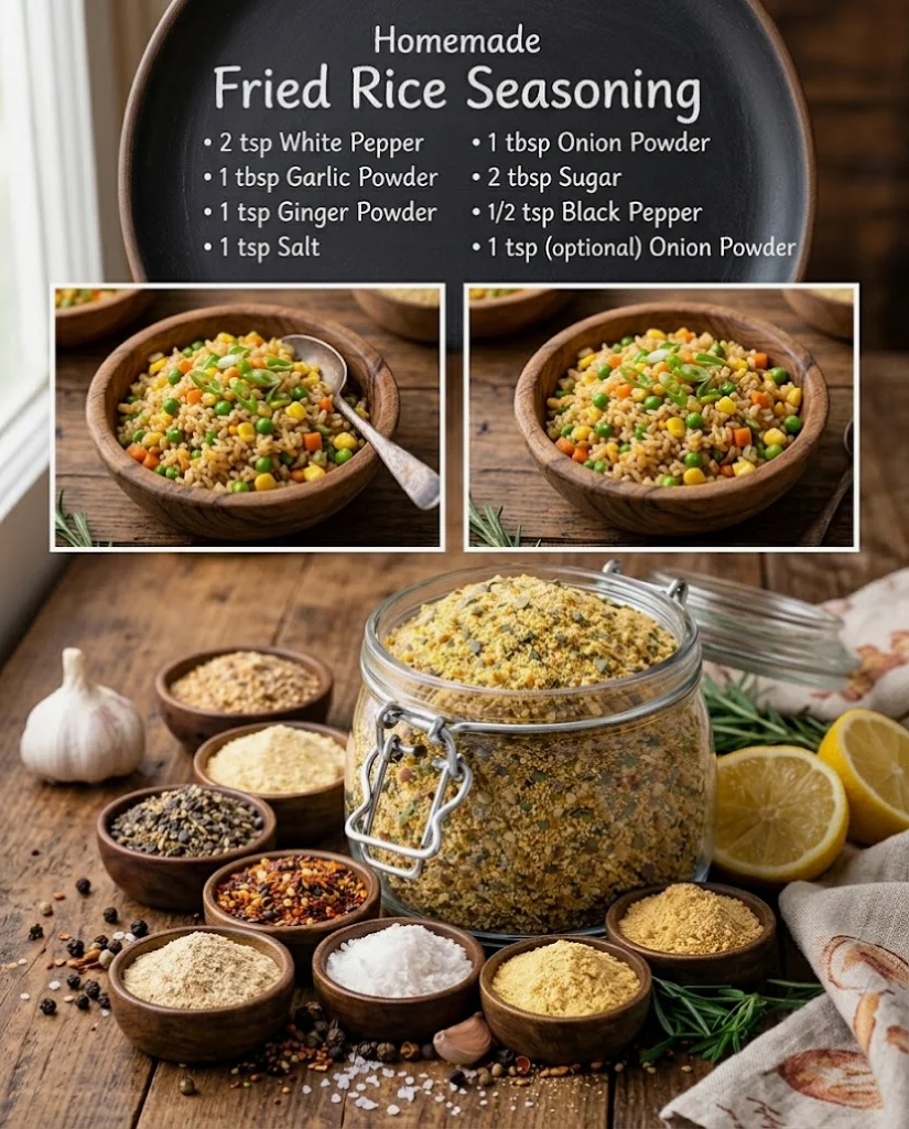 Homemade Fried Rice Seasoning