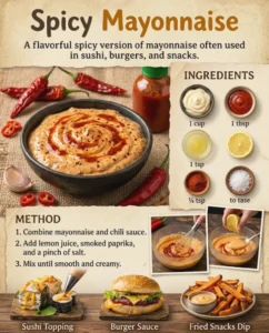Homemade Spicy Mayonnaise