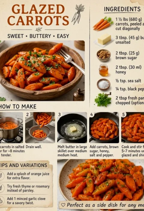 Honey Glazed Carrots Recipe
