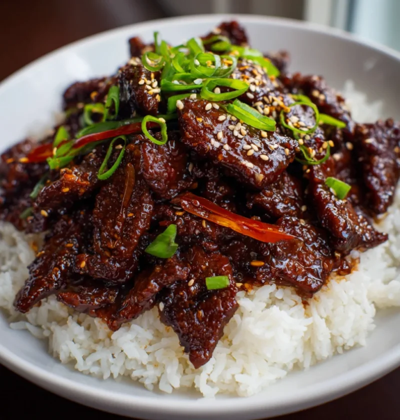 Mongolian beef recipe