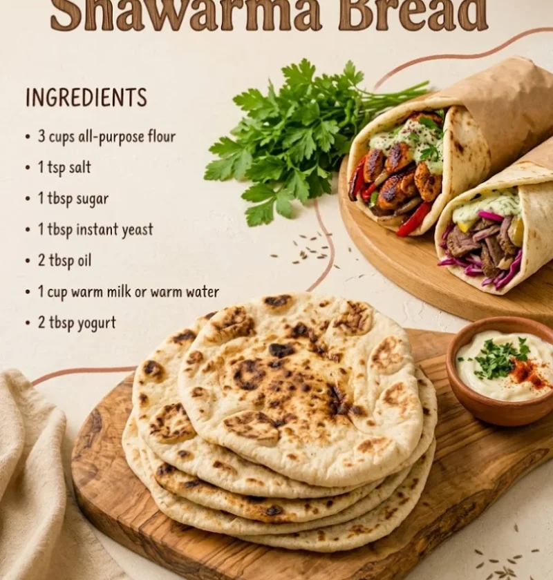 How To Make Shawarma Bread