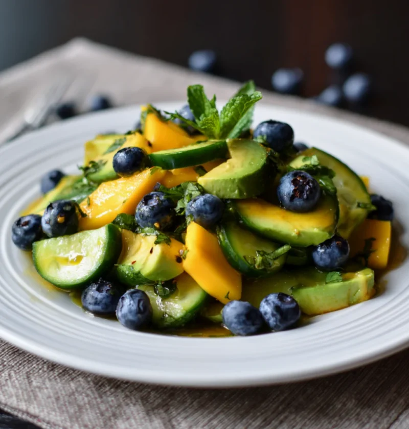 Mango Cucumber Salad