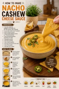 How To make Nacho Cashew Cheese Sauce