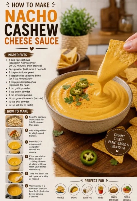 nacho cashew cheese sauce