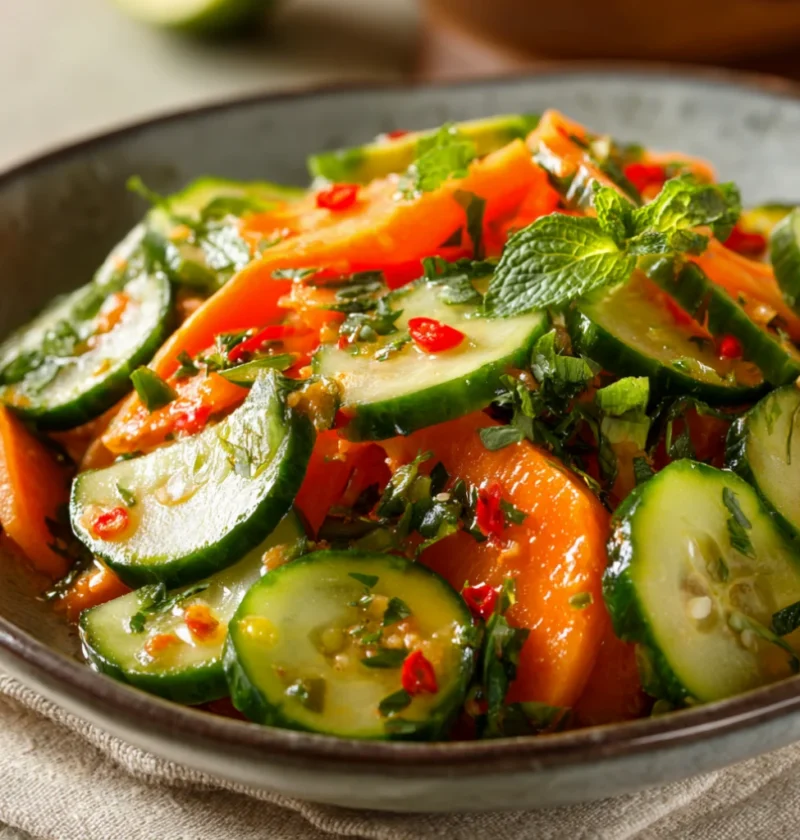 papaya cucumber salad