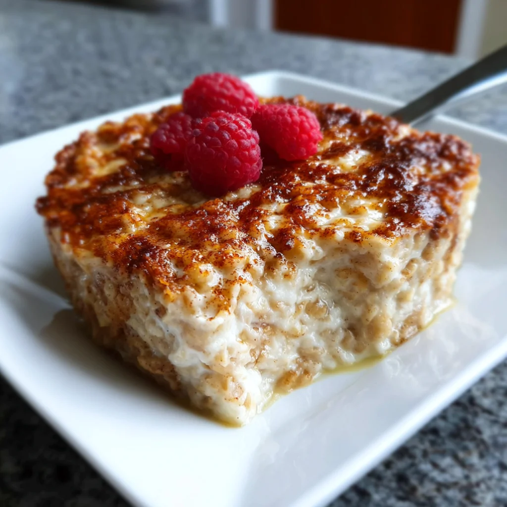 Cinnamon Cottage Cheese Oatmeal