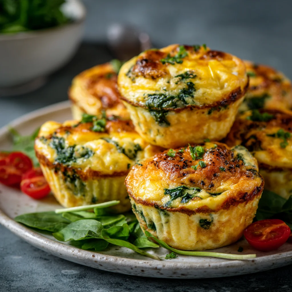 Quick and Protein Cottage Cheese Egg Muffins