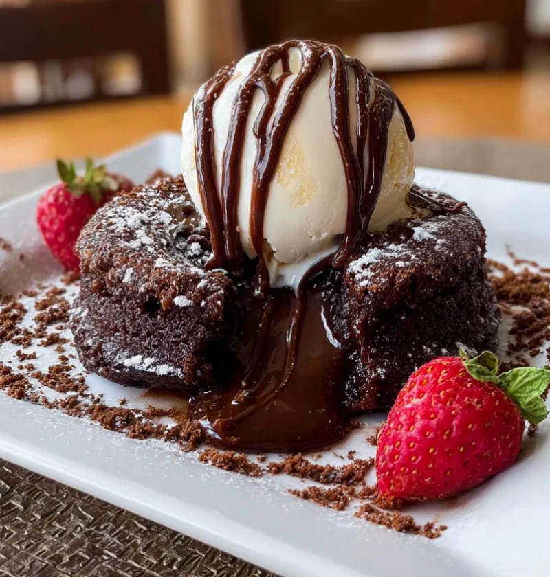 Rich And Gooey Chocolate Lava Cake