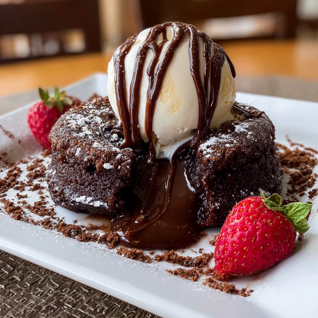 Rich And Gooey Chocolate Lava Cake