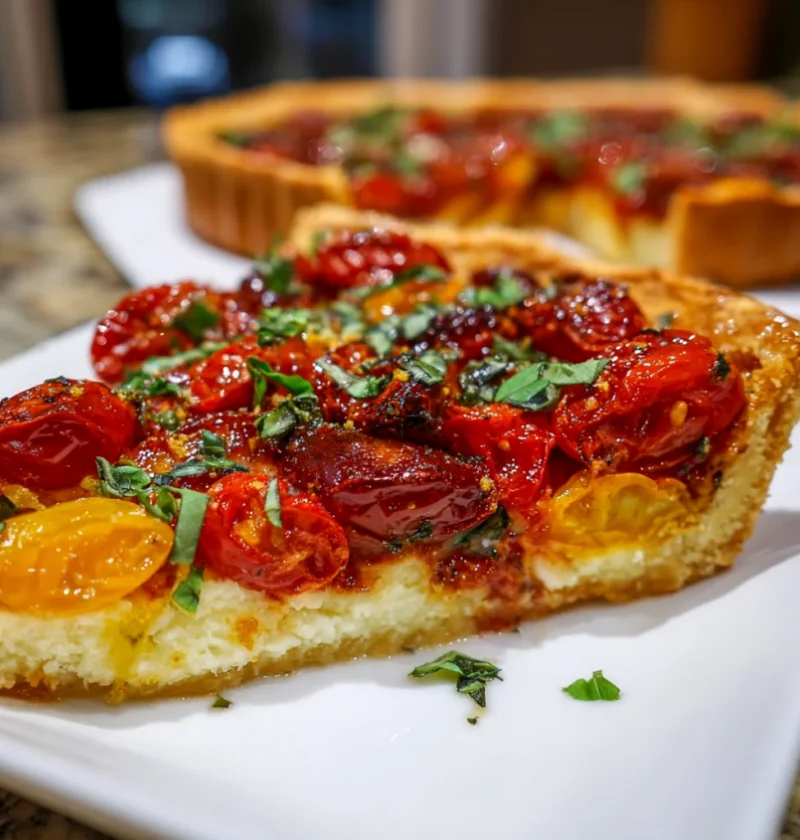 Savory Tomato Basil Tart
