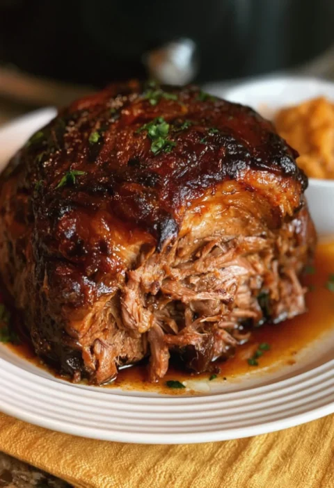 Slow Cooker Vintage Church Supper-Pork-Butt