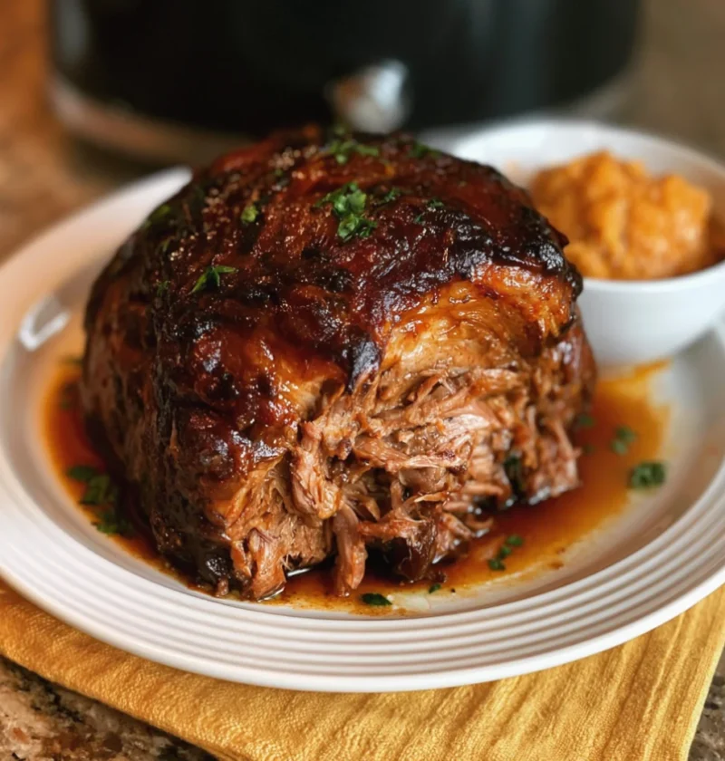 Slow Cooker Vintage Church Supper-Pork-Butt