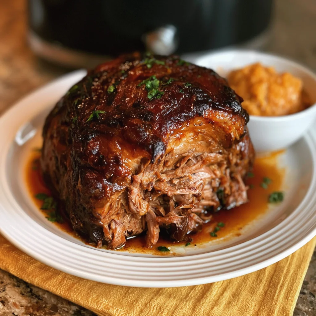 Slow Cooker Vintage Church Supper-Pork-Butt