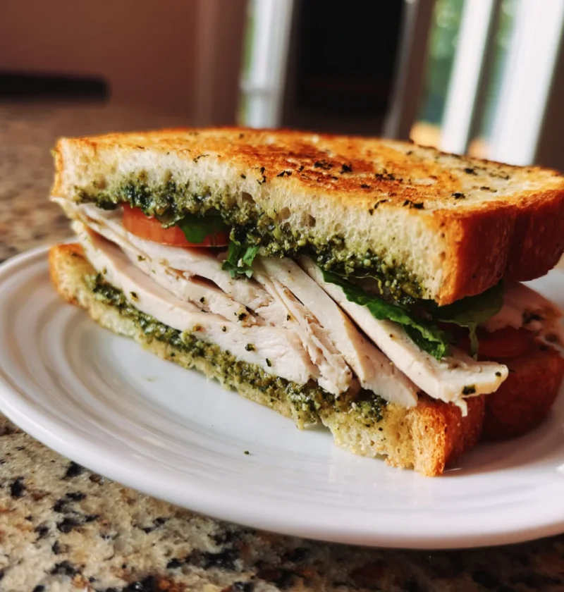 Turkey Pesto Sandwich