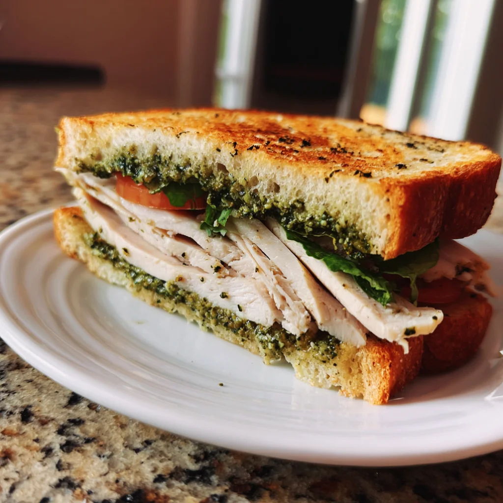 Turkey Pesto Sandwich