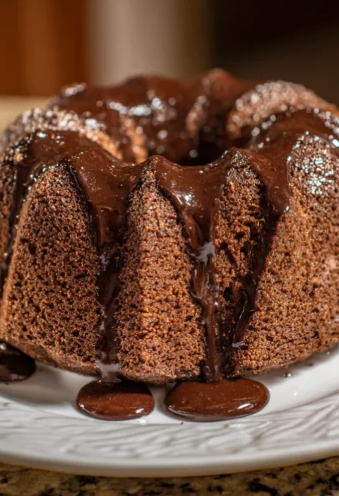 Ultimate Chocolate Cream Cheese Pound Cake