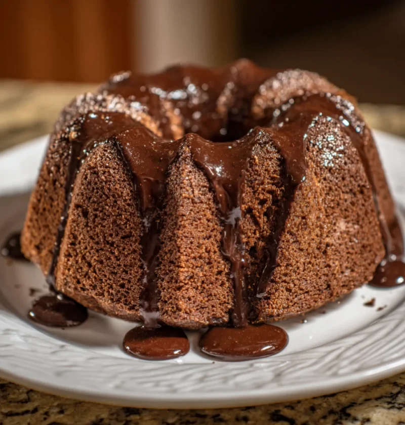 Ultimate Chocolate Cream Cheese Pound Cake