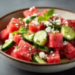Fresh Melon and Burrata Salad with Prosciutto and Basil: Easy Summer Salad Recipe
