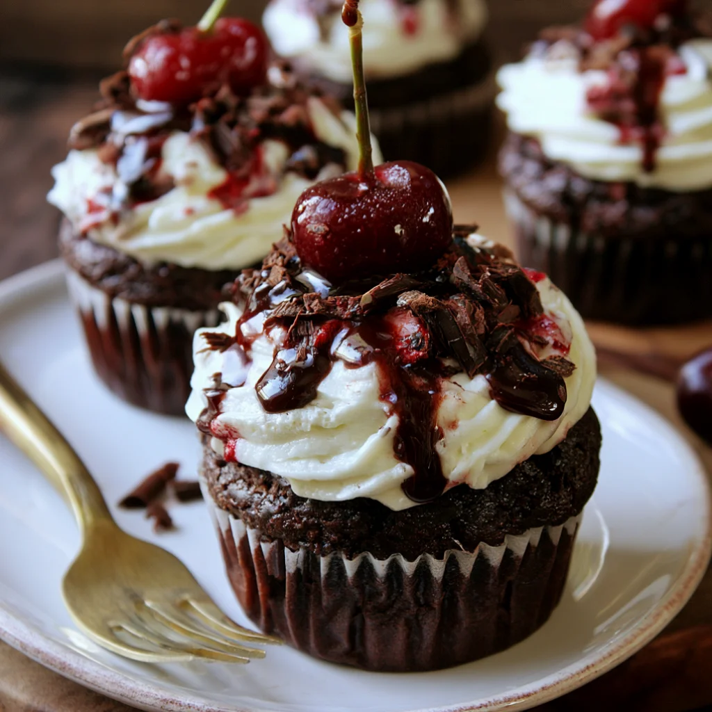 Black Forest Cupcakes