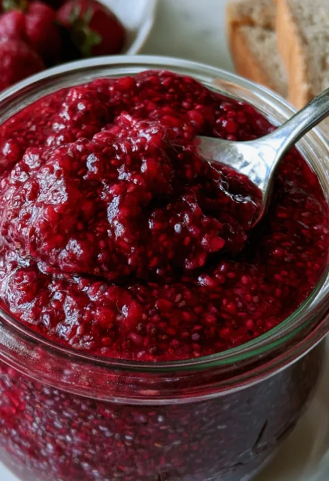 Chia Seed Jam Recipe With Frozen Fruit