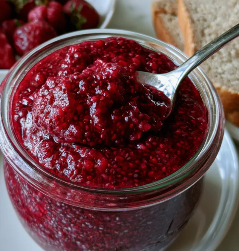 Chia Seed Jam Recipe With Frozen Fruit
