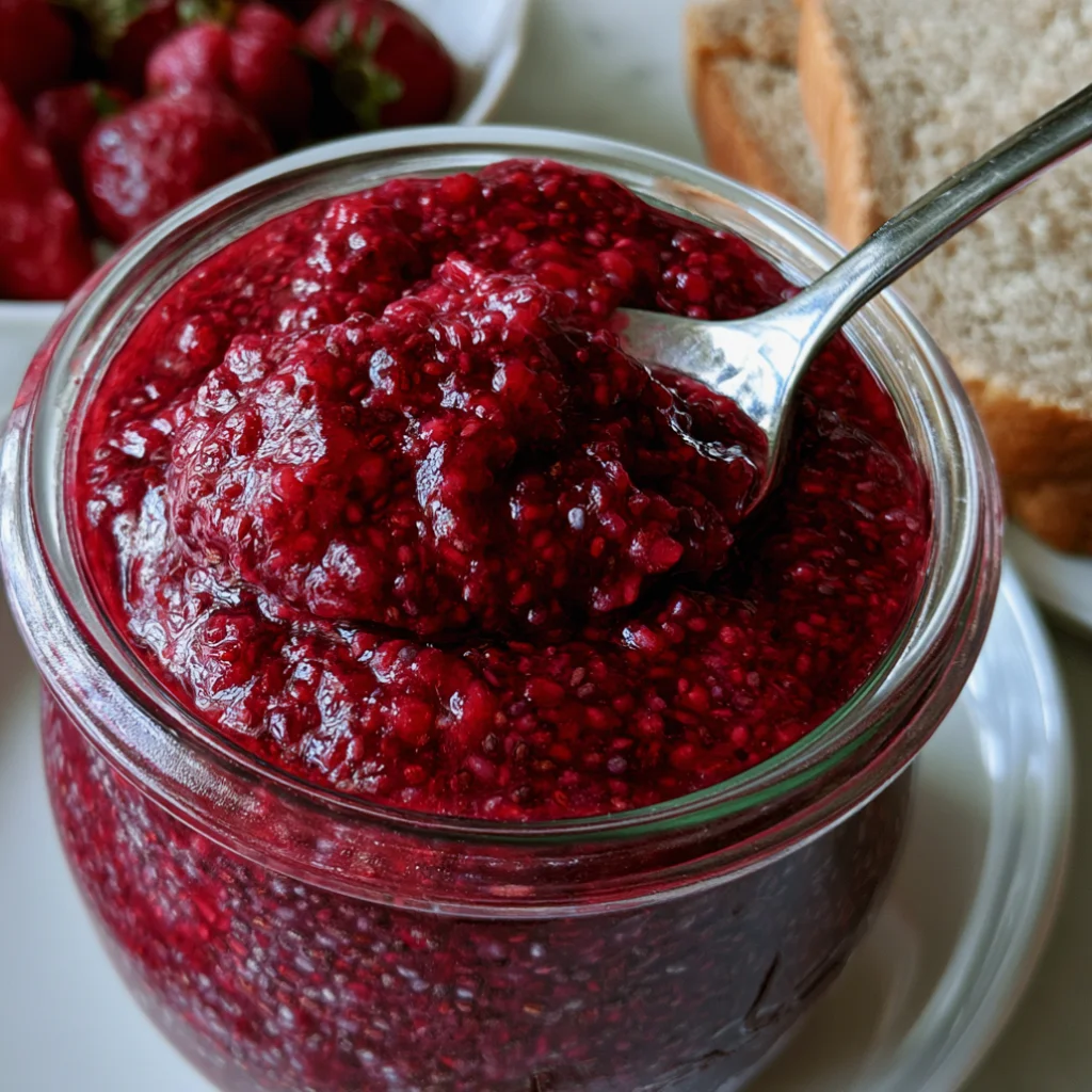 Chia Seed Jam Recipe With Frozen Fruit