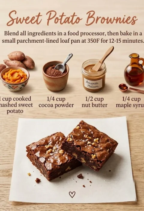Easy Sweet Potato Brownies