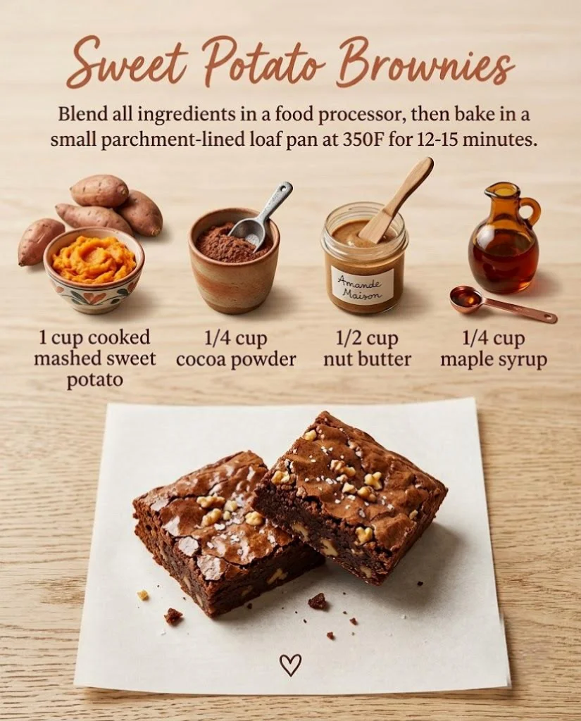 Easy Sweet Potato Brownies
