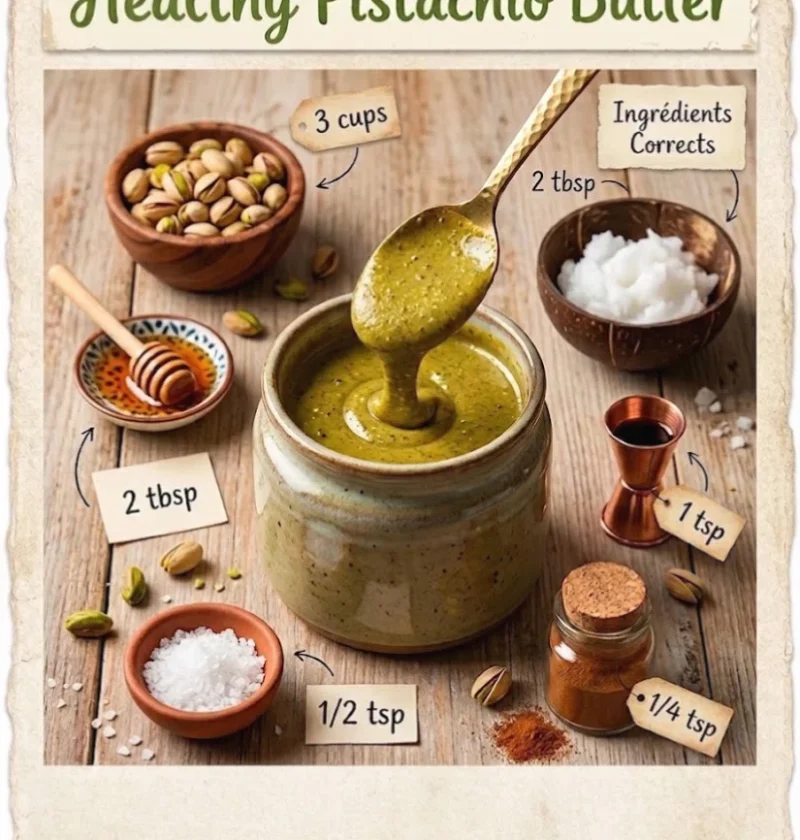 Healthy Pistachio Butter