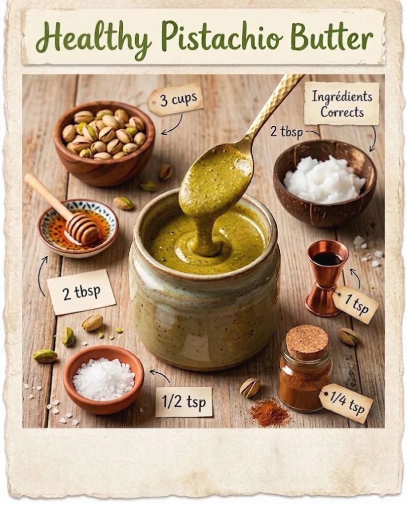 Healthy Pistachio Butter