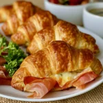 Delicious Burrata Crostini with Prosciutto and Peaches