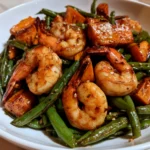 Honey Garlic Chicken Salad with Corn and Greek Salad