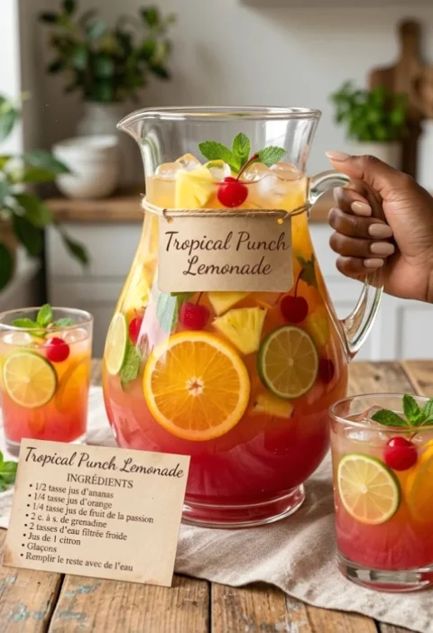 Tropical Punch Lemonade