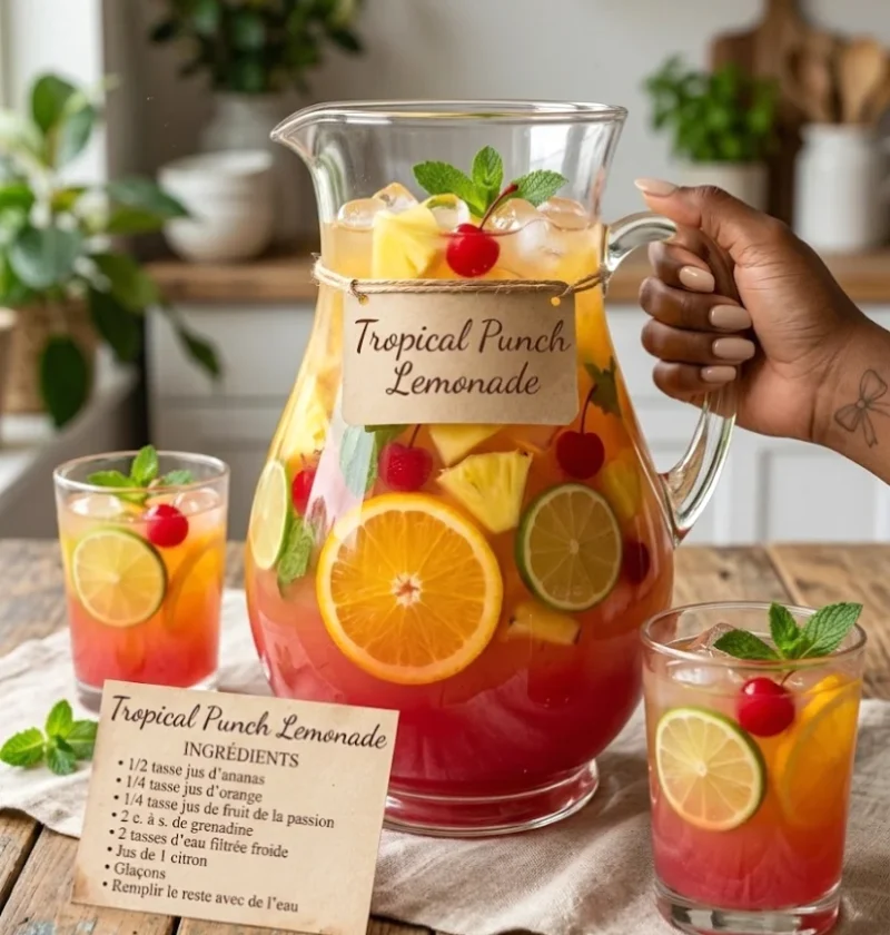 Tropical Punch Lemonade