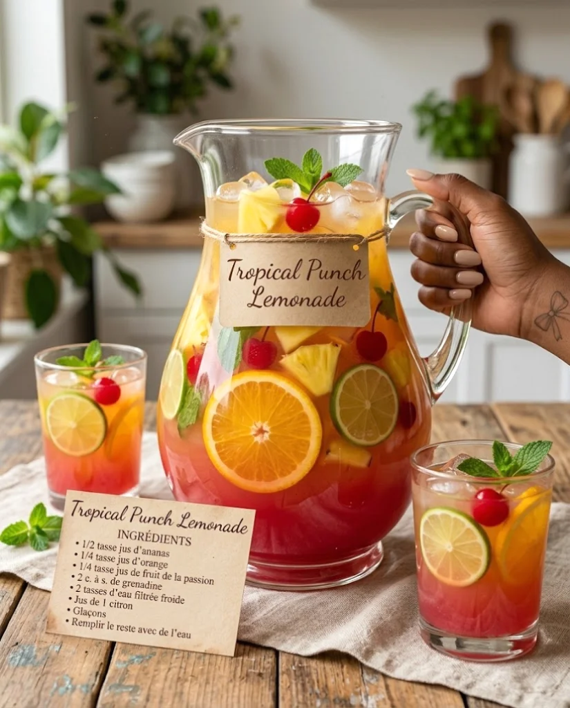 Tropical Punch Lemonade