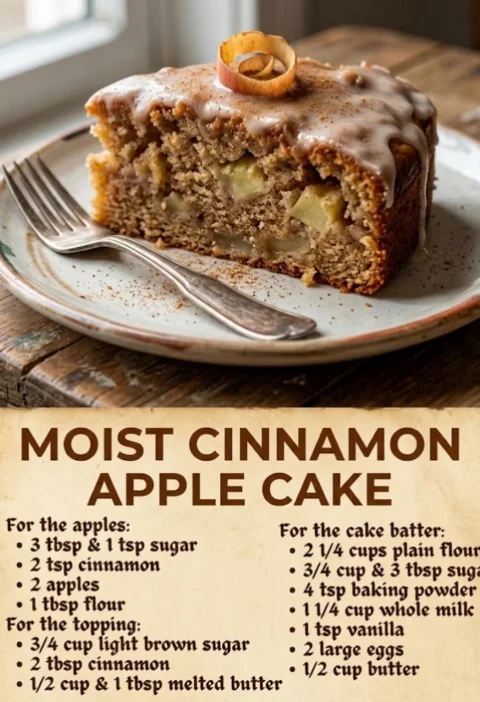 Cinnamon Apple Cake