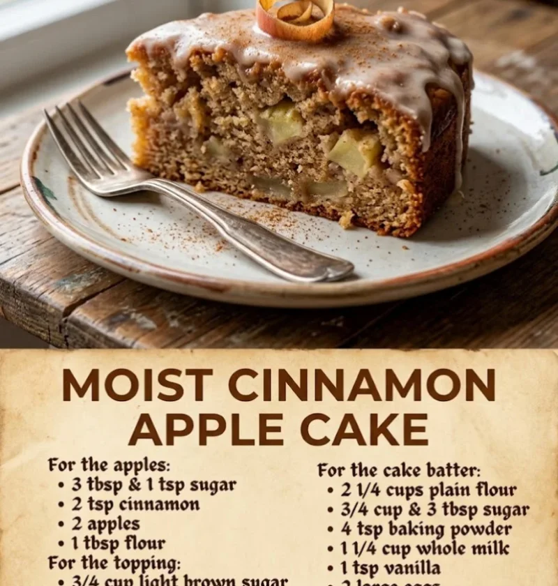 Cinnamon Apple Cake