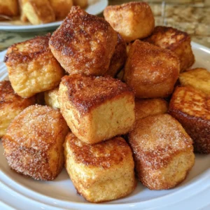 Cinnamon Sugar French Toast Bites