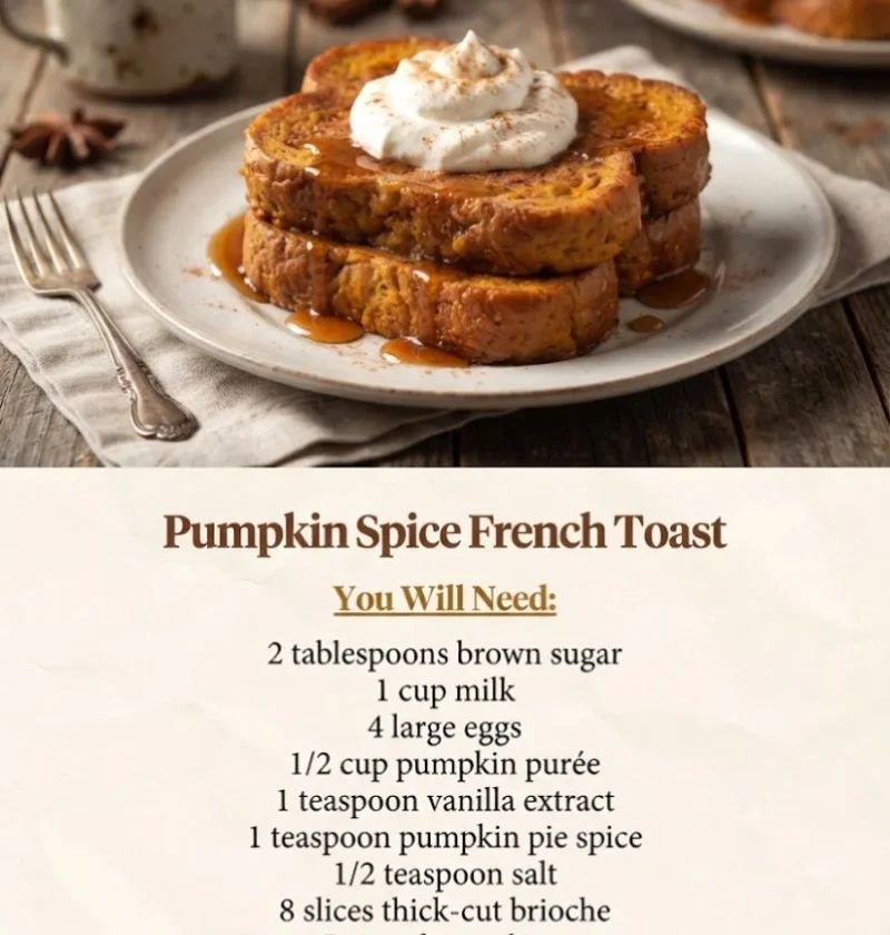 Classic Pumpkin French Toast