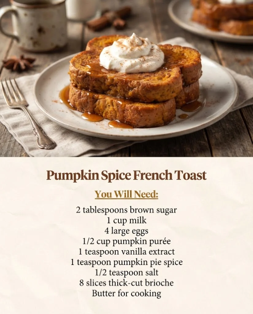 Classic Pumpkin French Toast